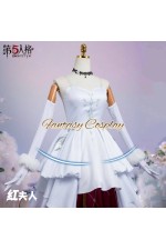 Identity V Collaboration Sapporo Snow Festival Bloody Queen White Gown Cosplay Costume